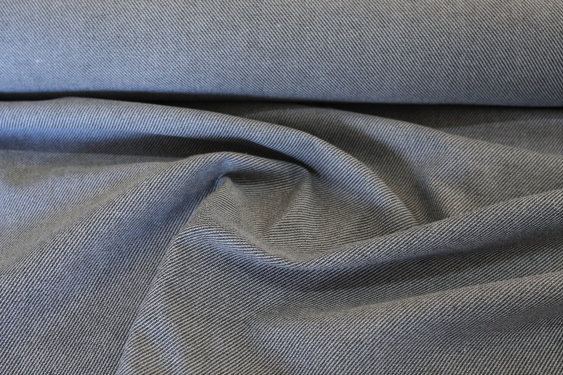 Japanese Wool Blend Denim Twill - Various Colours 240222