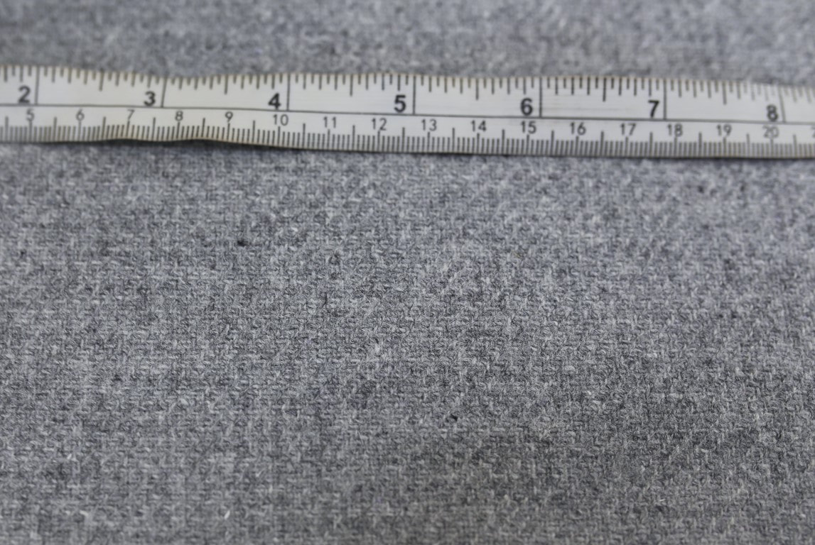 Wool Blend Japanese Coating - Textured Ash 260322